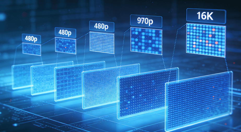 Video Resolution Explained: 1080p, 4K, 8K Sizes & How to Upscale (2026)