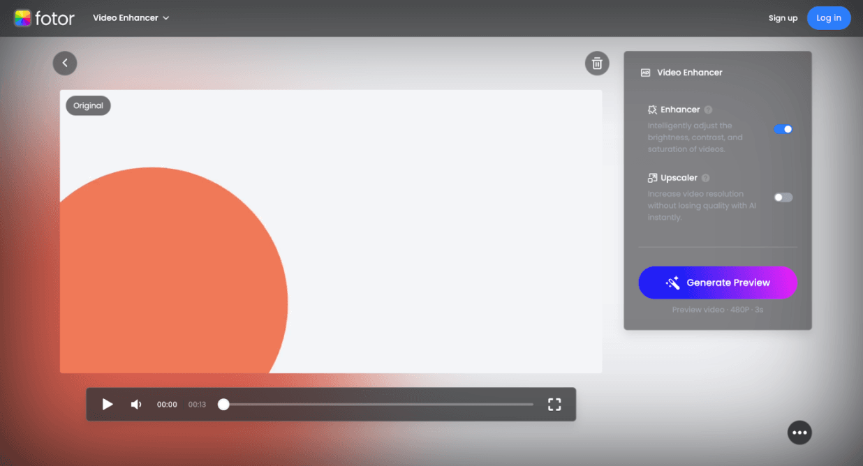 fotor video enhancer-step4