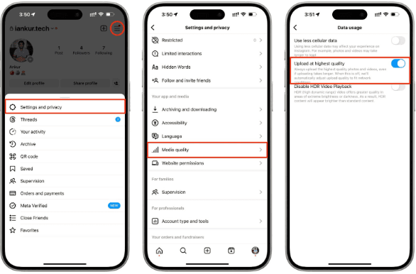 how to fix blurry instagram stories - solution4