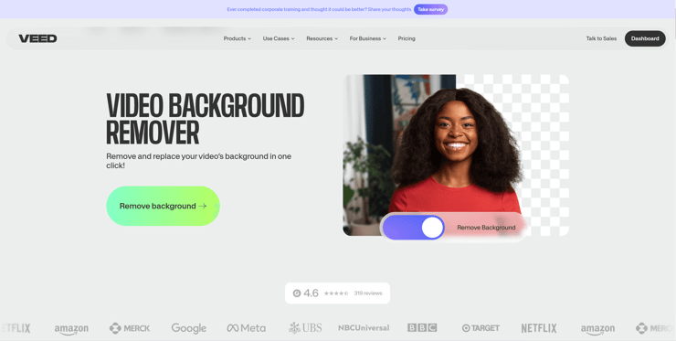 veed interface