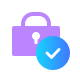 Lock track icon