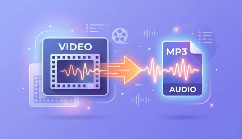Audio-Extraktion — nur Tonspur aus MP4 zu MP3 herauslösen