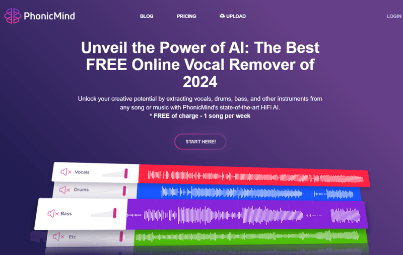 phonicmind interface