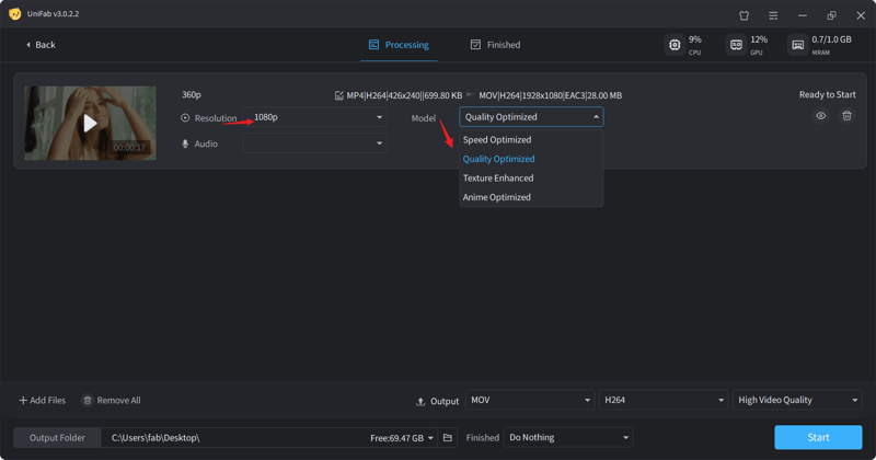 upscale 480p to 1080p - step2