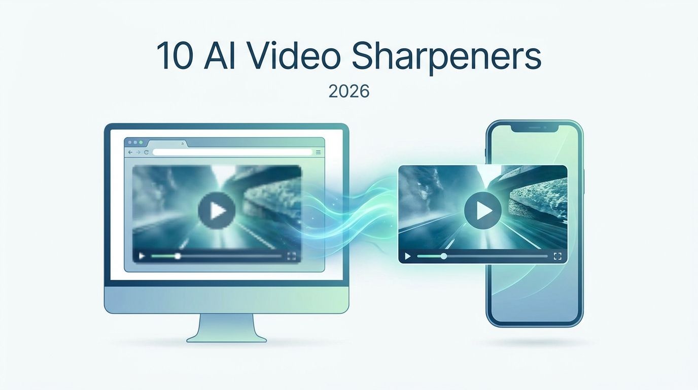 10 AI Video Sharpeners for Blurry Videos: Desktop, Web, and Mobile (2026)