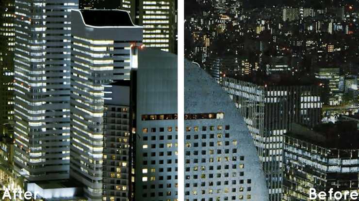 unifab ai denoise video effect