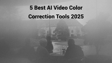 5 Best AI Video Color Correction Tools in 2025