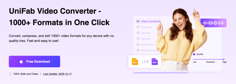 unifab video format converter