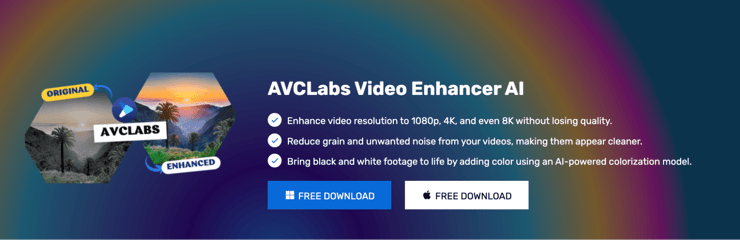 AVCLabs Video Enhancer AI 