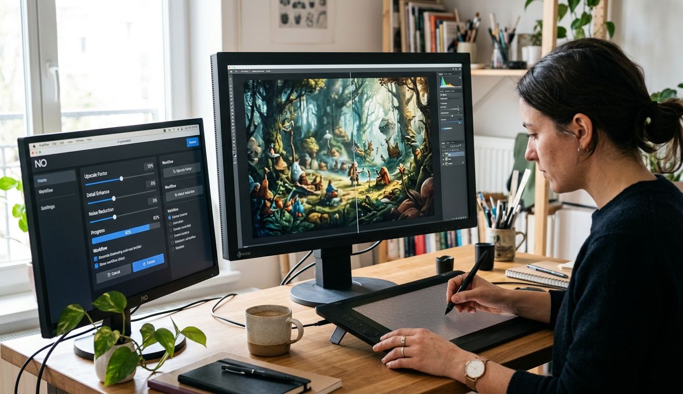 KI-Bilder hochskalieren 2026: KI-Kunst & Videos auf 4K (Test & Anleitung)