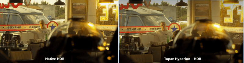 native hdr vs topaz hypersion hdr