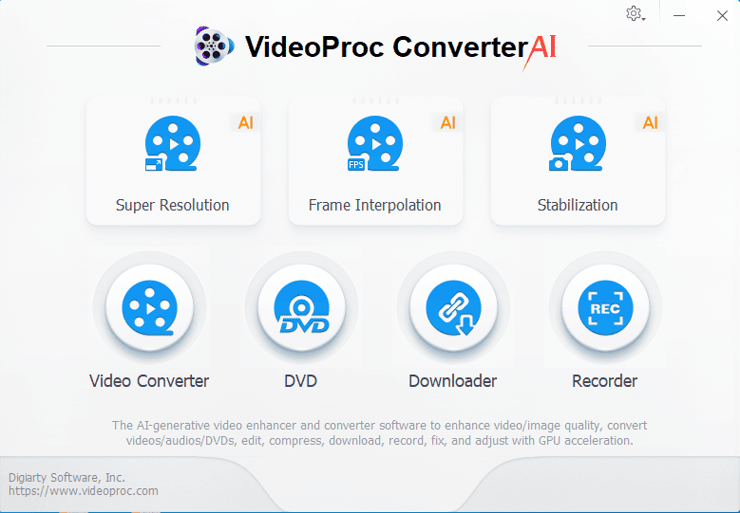 VideoProc Converter AI