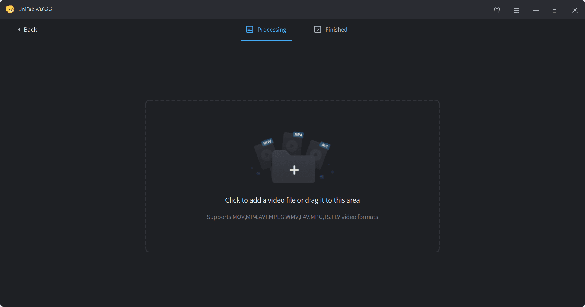 how to use unifab blurry video fixer - step2