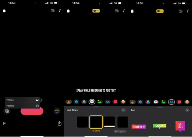 how to add text to video iphone - step2.png