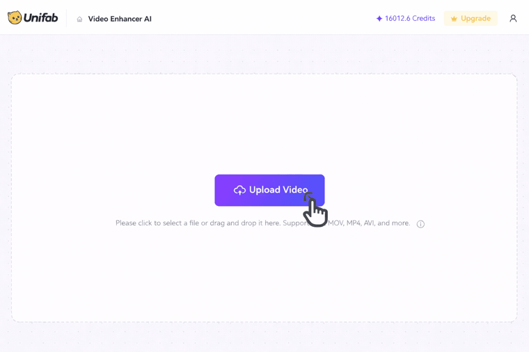 how to enhance video quality online - step 1