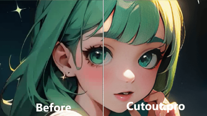 upscale anime to 4k with cutout.pro