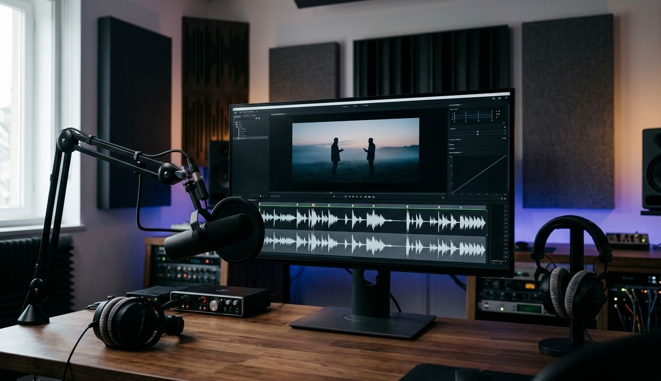 Video synchronisieren mit KI: Voice-over auf Deutsch