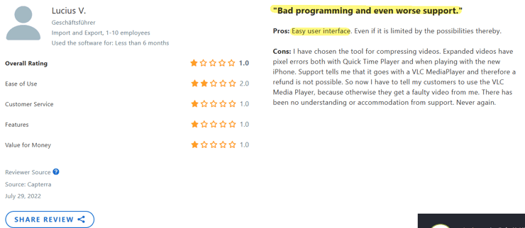 clideo user review
