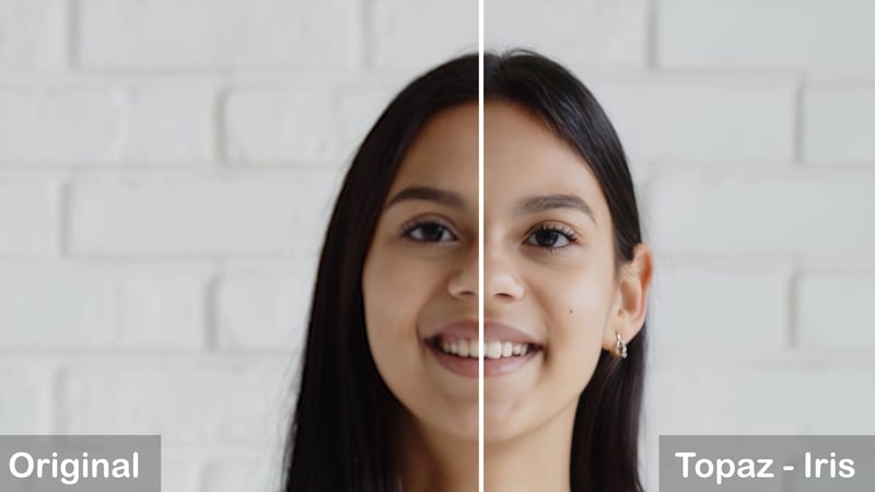 topaz face enhancement effect