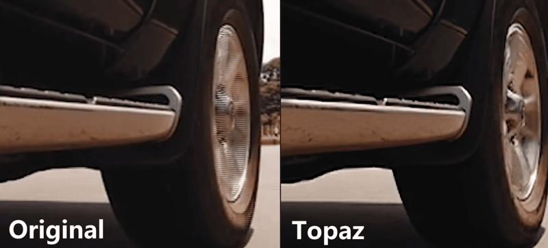 Perforemancer of Topaz Deinterlace