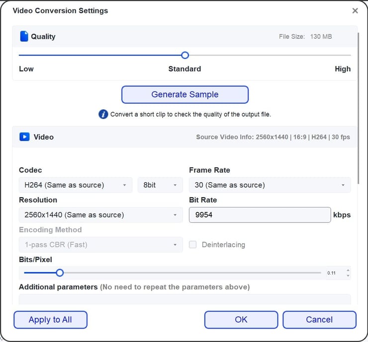 Customize the final output 