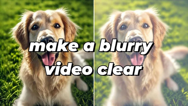 make blurry video clear feature