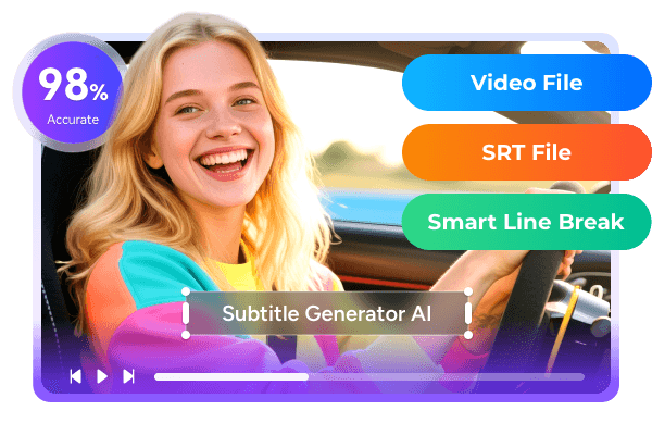 98% accuracy AI Subtitle Generator