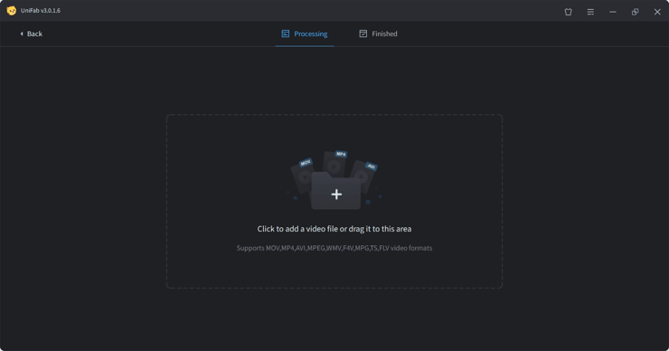 how to denoise video with unifab - Step 2