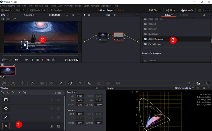 DaVinci Resolve settings