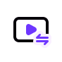 Convert videos icon
