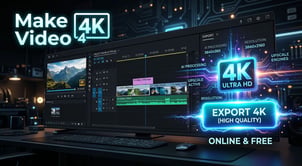How to Make a Video 4K Online Free in 2026: 3 Tested Browser Tools