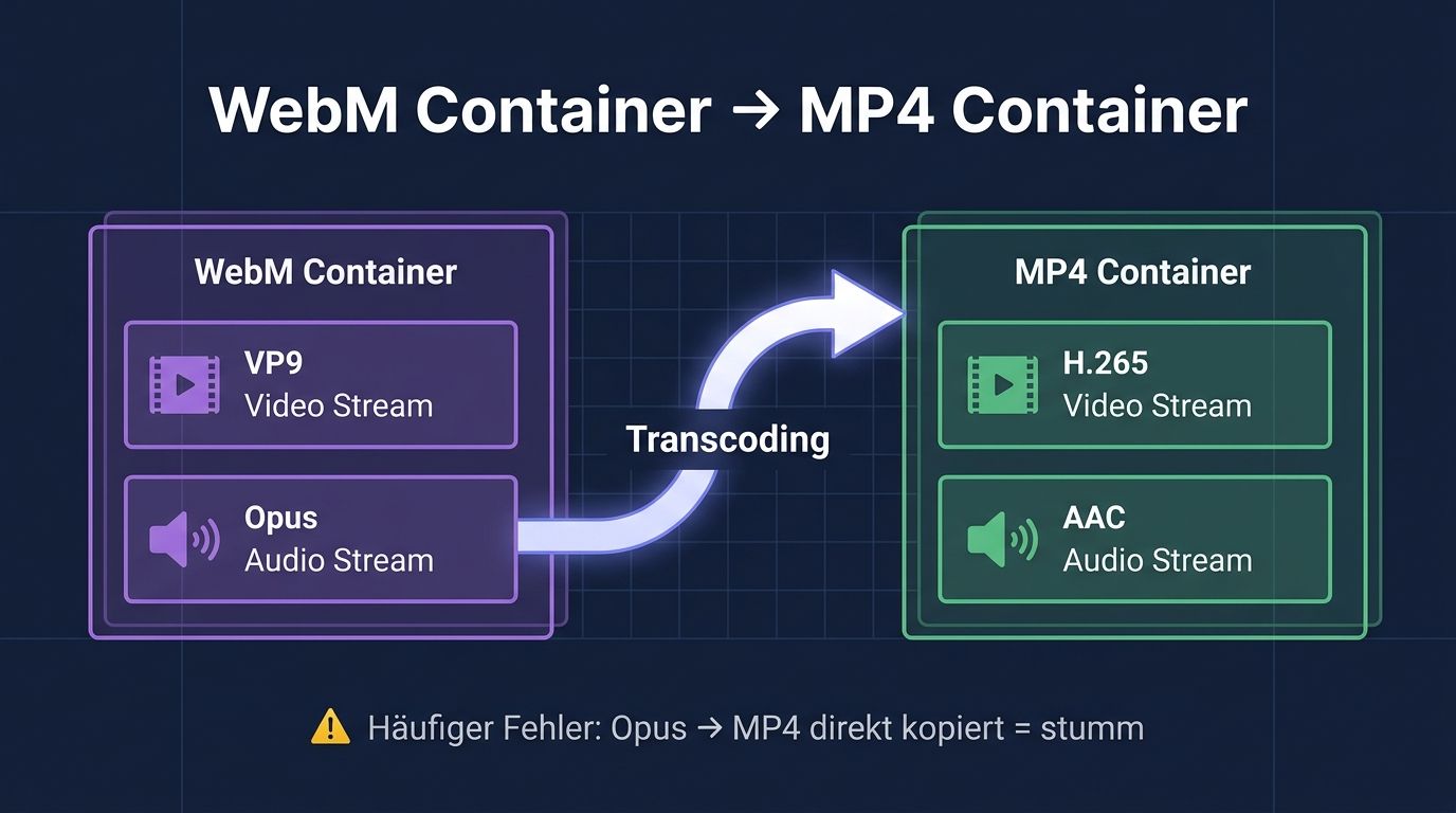 WebM in MP4 umwandeln: 5 Tools und der 3-Schritte-Weg