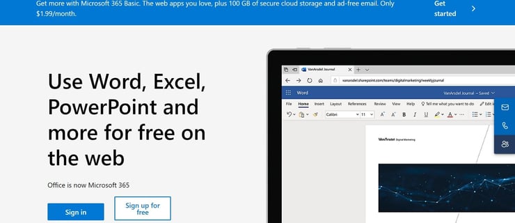 Microsoft 365 Online