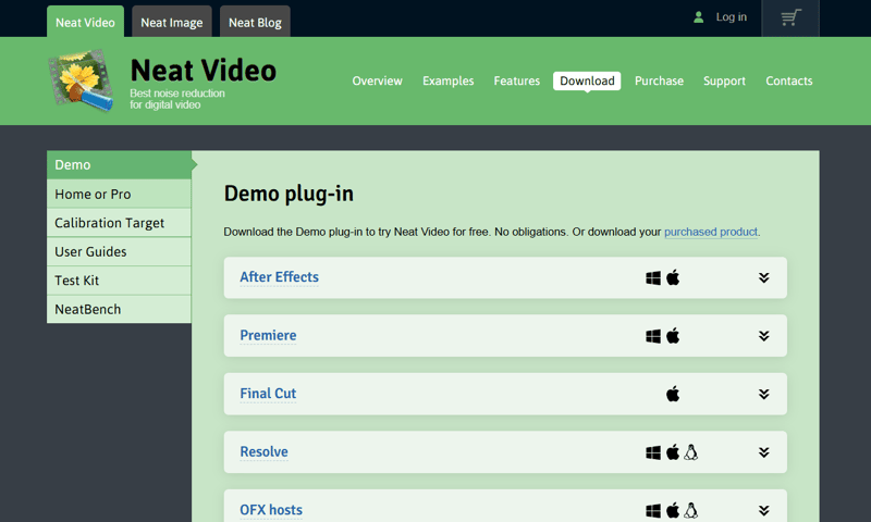 neat video plugin