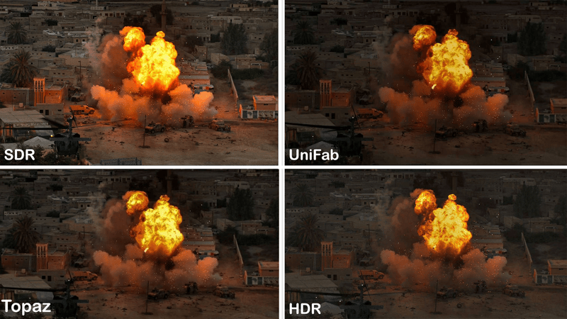 unifab vs. topaz - hdr