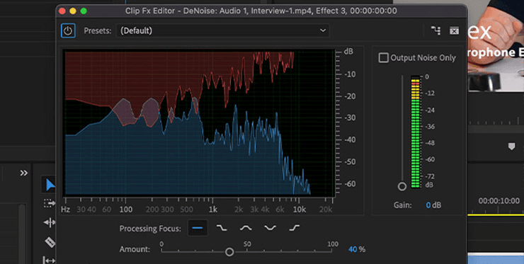  Amount slider settings