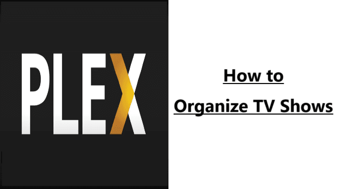 how to organize tv shows in Plex