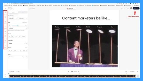 veed.io operation step6