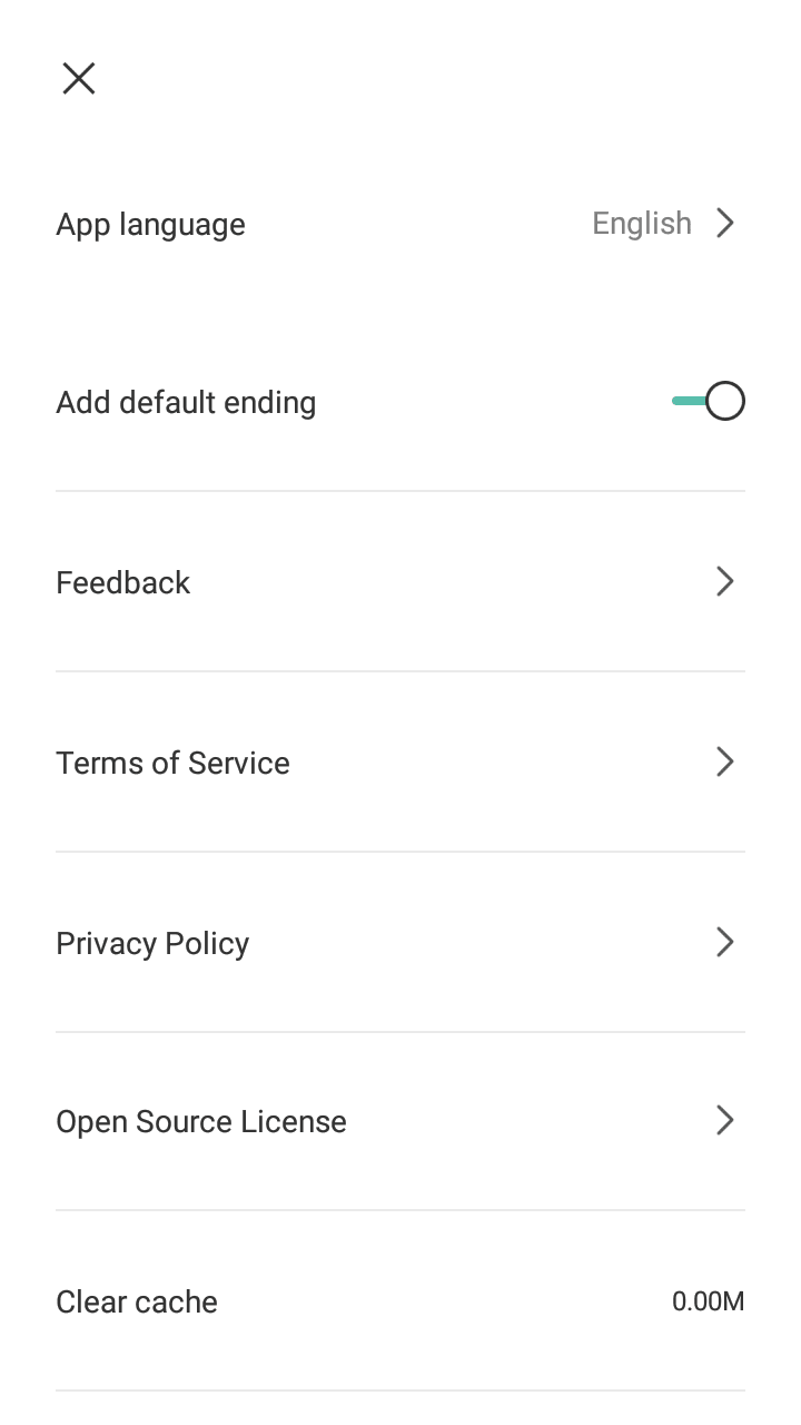Clearing the app data for android users