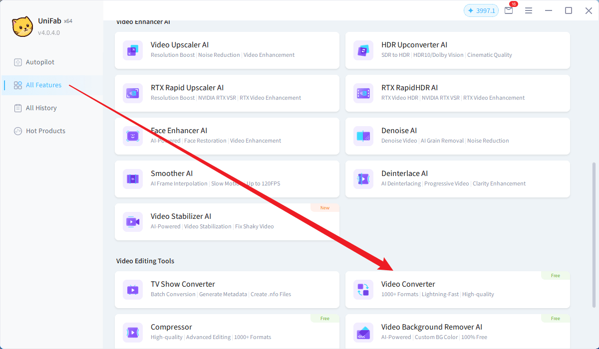 convert mp4 to mov - step 1