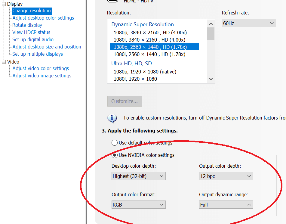 Additional Settings to Verify for Correct Configuration