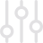 Audio equalizer control icon