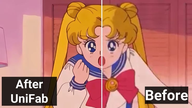 before and after sailor moon 