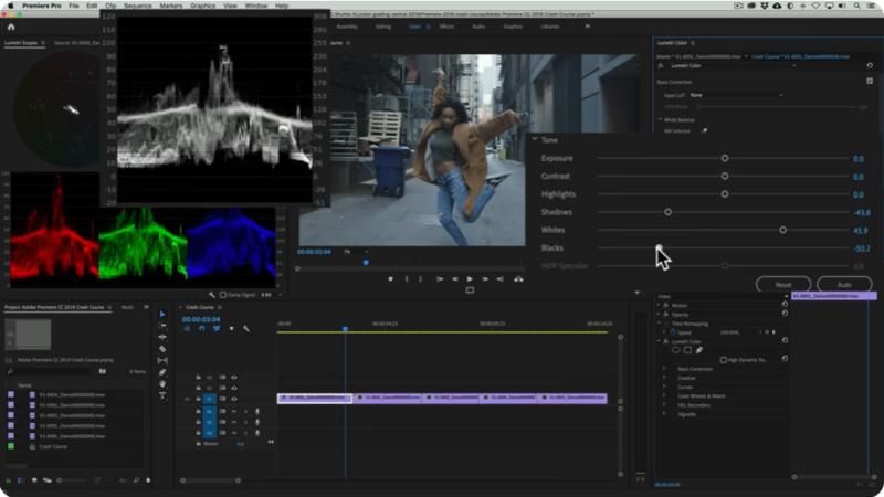 Color Grade Video in Premiere Pro
