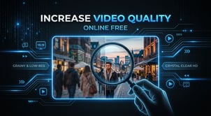 How to Increase Video Quality Online Free in 2026: 4 Tools Tested with Real 240p Footage