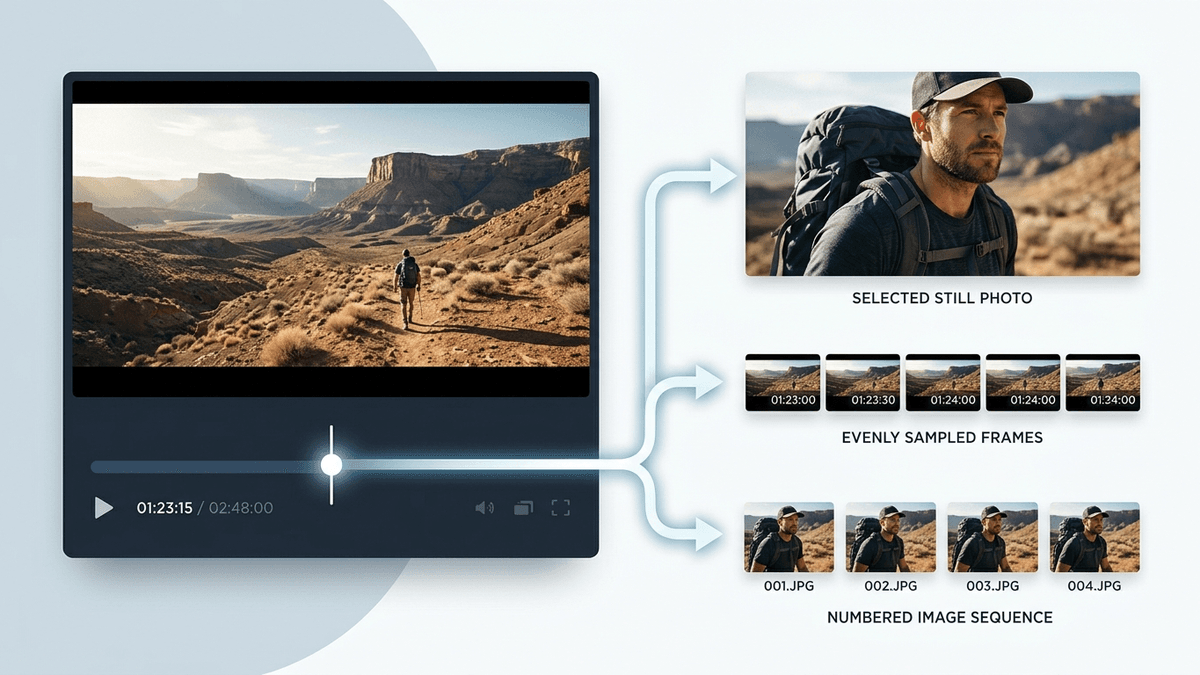Video Frame Extractor: Extract One Frame, Samples, or Every Frame