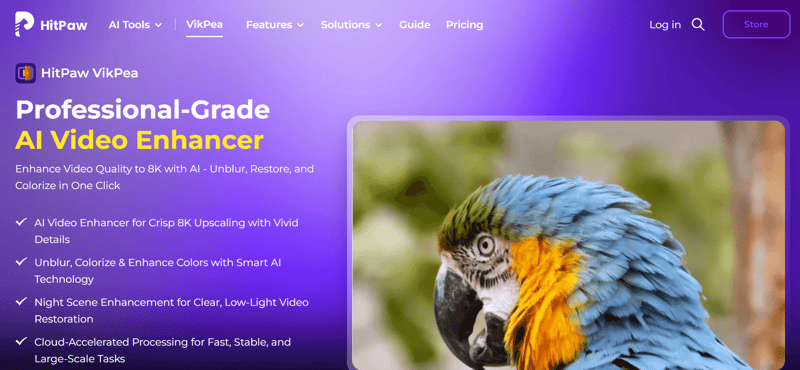 hitpaw AI Video Restoration Software