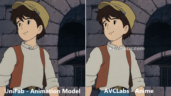 unifab animation model vs avclabs anime