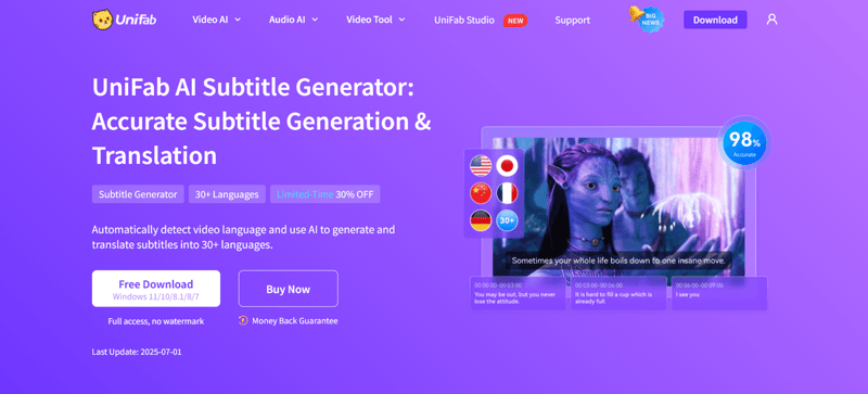 UniFab free video translator.png