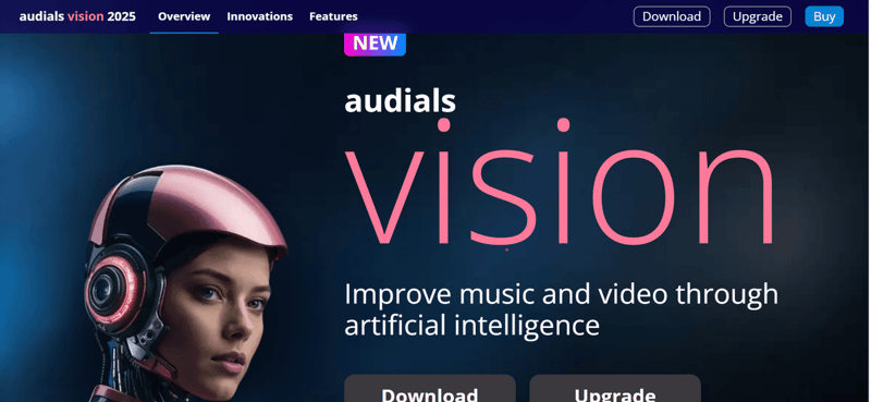 Audials vision AI Video Restoration Software
